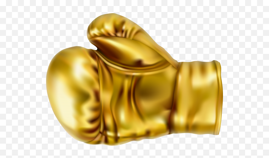 Gold Boxing Gloves Clipart Transparent - Gold Boxing Gloves Png,Boxing Gloves Transparent Background