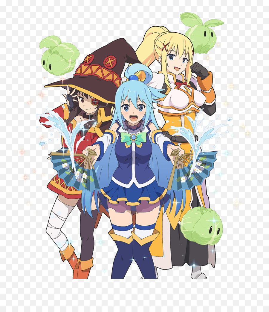 Megumin Aqua And Darkness - Aqua Megumin Darkness Png,Megumin Png