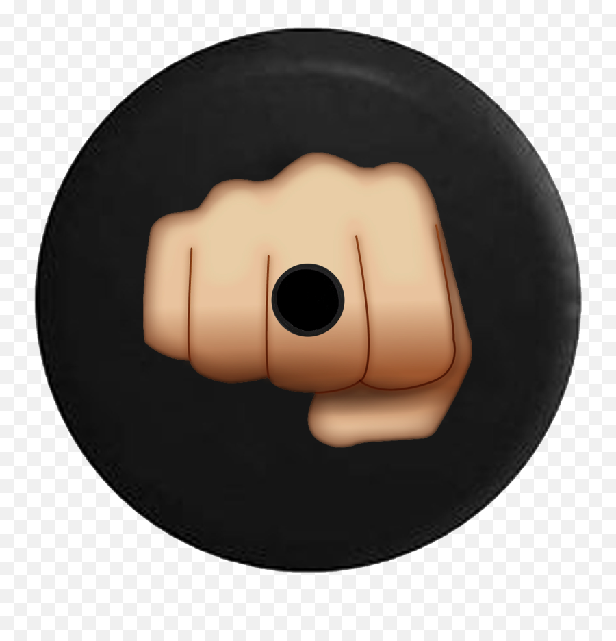 Spare Tire Cover For Jeep Rv 33 Inch - Fist Bump Emoji Png,Fist Emoji Png