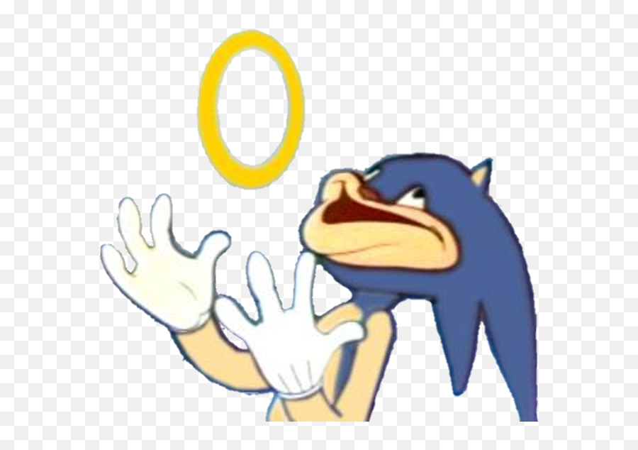 Sanic Sticker Blank Template - Worst Game Ever Made Png,Sanic Transparent