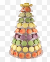 Cake Stand Png Macaron