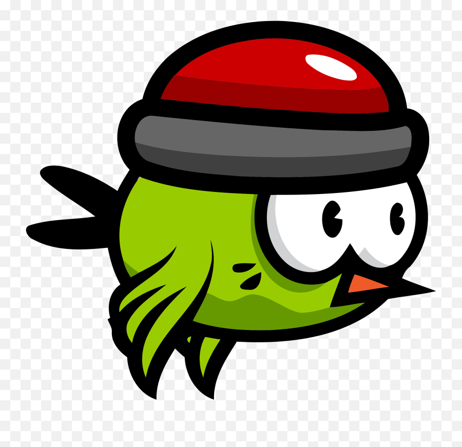 Flying Cartoon Bird Png Clipart - Flappy Bird Png Transparent Background,Big Bird Png