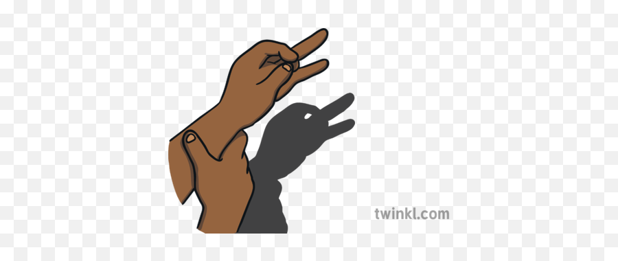 Duck Shadow Puppet Hands Shadows Light Dark Animals Ks1 - Sign Language Png, Shadows Png - free transparent png images 