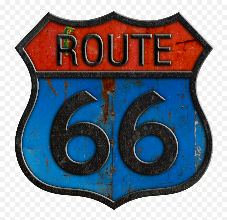 Pin Em Ruta 66 - Route 66 Logo Transparent Background Png,Route 66 Logos