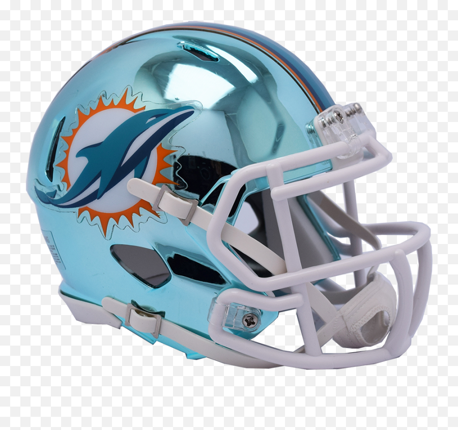 Miami Dolphins Helmet Png Picture 2223335 - Miami Dolphins Chrome Mini Helmet,Miami Dolphins Logo Png