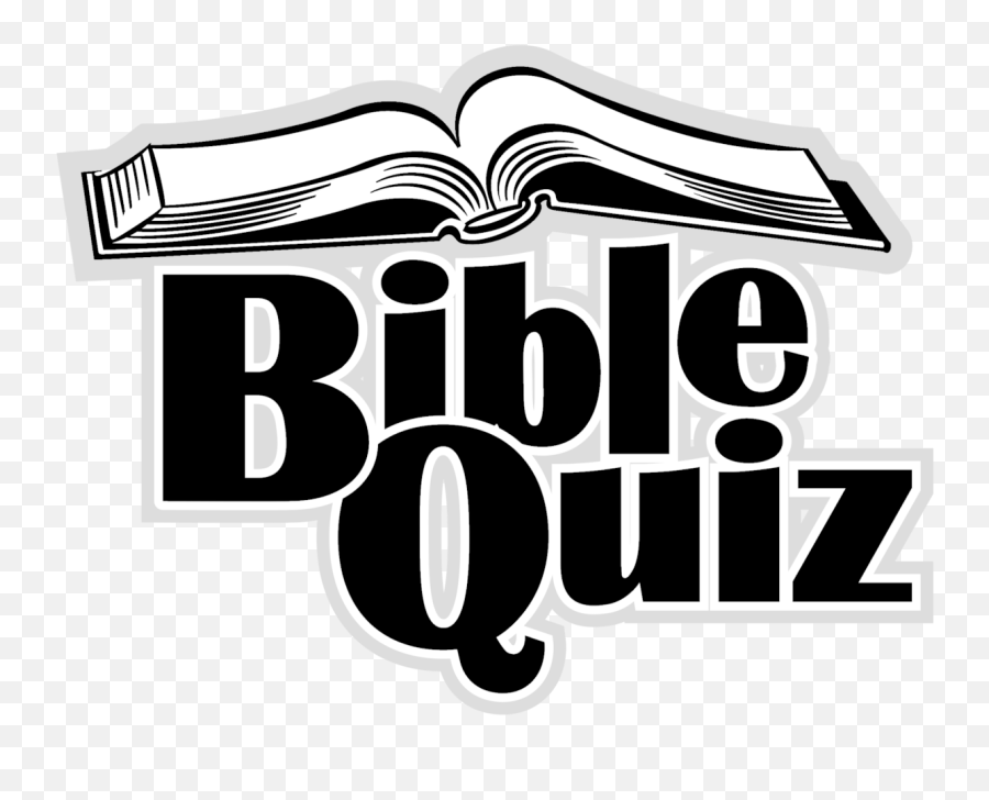 Bible Quiz Logo Black And White - Bible Quiz Png,Quiz Logo