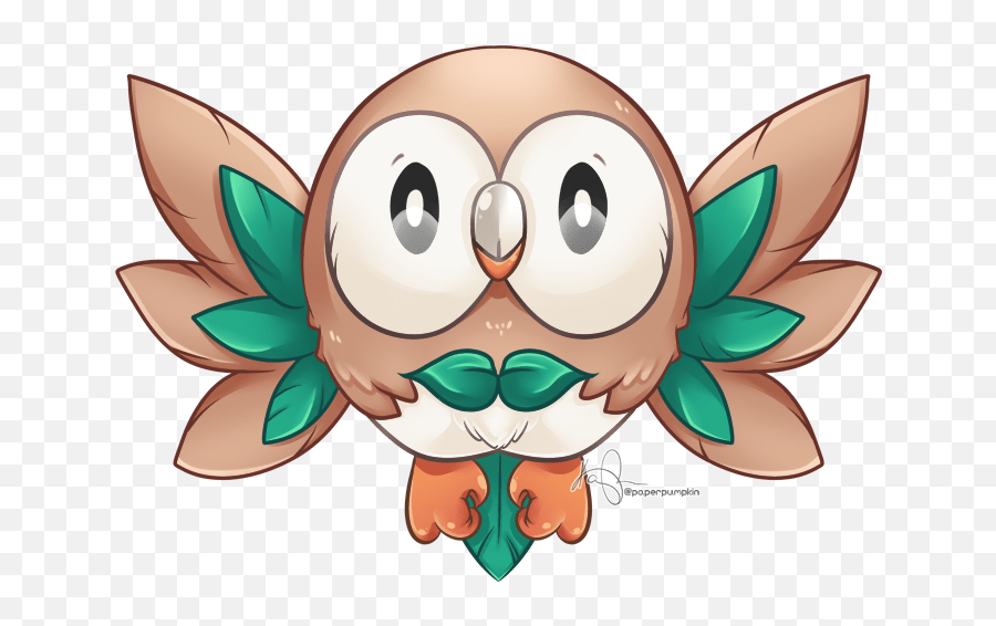 Crush Logo Heart Paperpumpkin - Rowlet Png,Rowlet Png