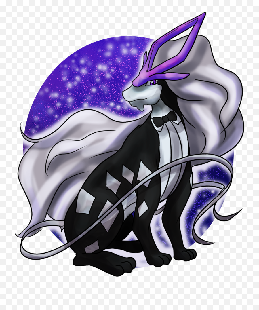 Tuxedo Suicune - Dragon Png,Suicune Png