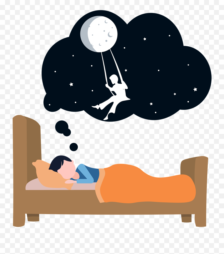 Sleep Bed Dream Thought - Sleep Png,Sleep Icon Png
