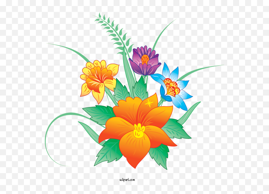 Flower Clipart Flowers Clip Art - Fiori Islam Png,Transparent Flowers