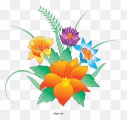 Flower Clipart Flowers Clip Art - Fiori Islam Png,Transparent Flowers
