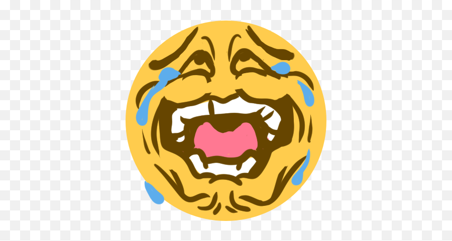 laugh cry Discord Sticker - Discord Emoji