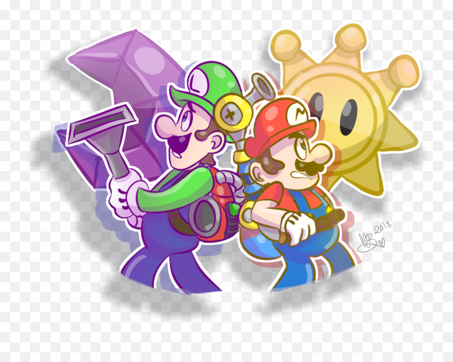 Sun Shine Dark Moon - Luigi Super Mario Sunshine Png,Sun Shine Png