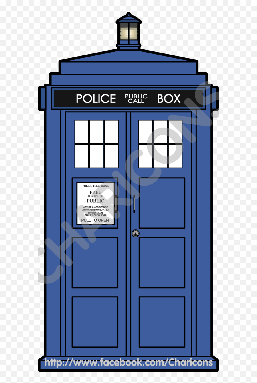 Telephone Booth Clipart Dr Who - Earls Court Transparent Doctor Who Tardis Cartoon Png,Tardis Transparent Background