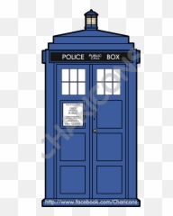 Telephone Booth Clipart Dr Who - Earls Court Transparent Doctor Tardis Cartoon png