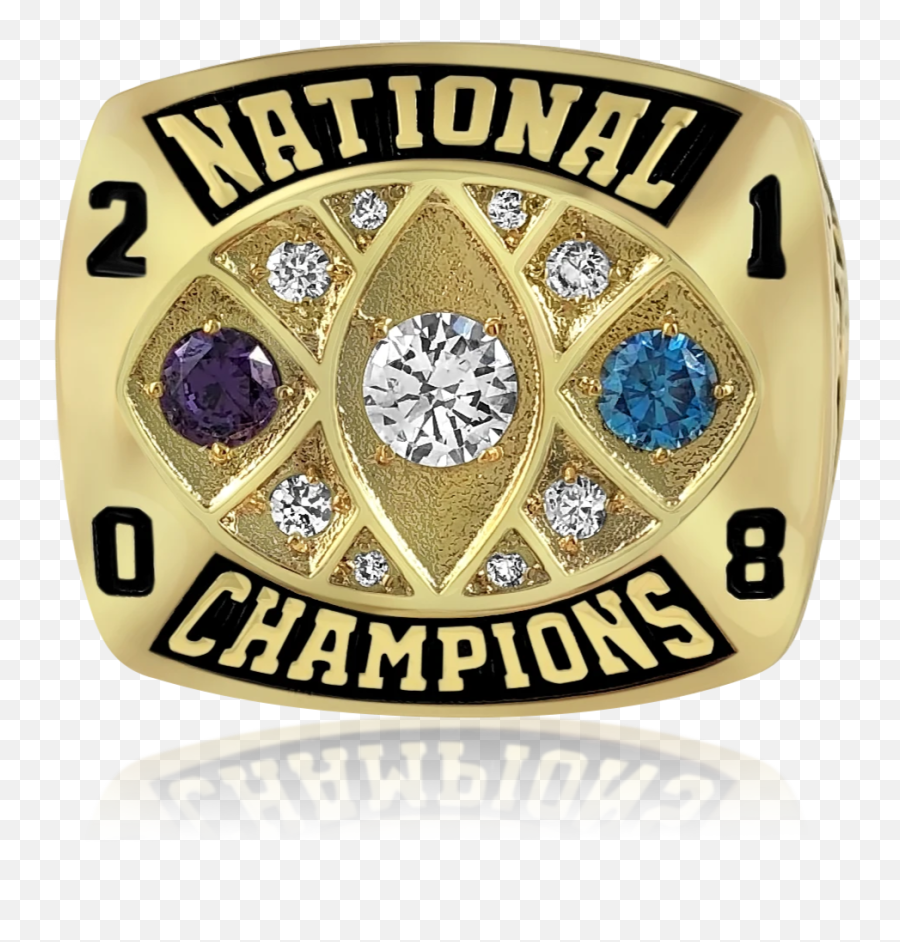 Emperor Custom Championship Ring No Minimums Football - Solid Png,Champion League Logo