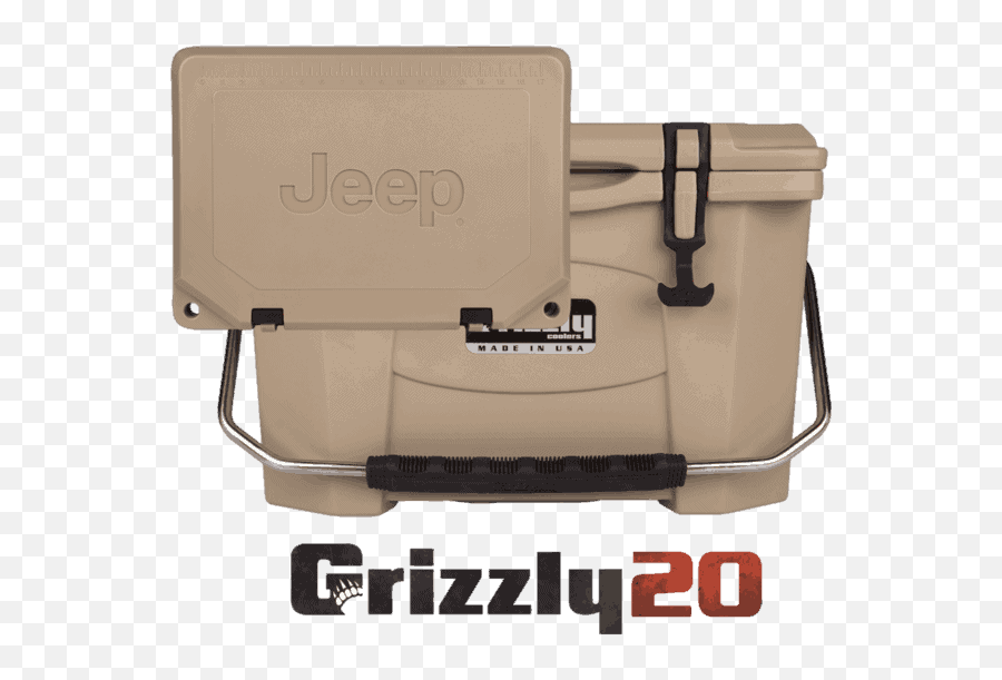 Jeep Edition Grizzly 20 - Grizzly Coolers Png,Jeep Logo Font