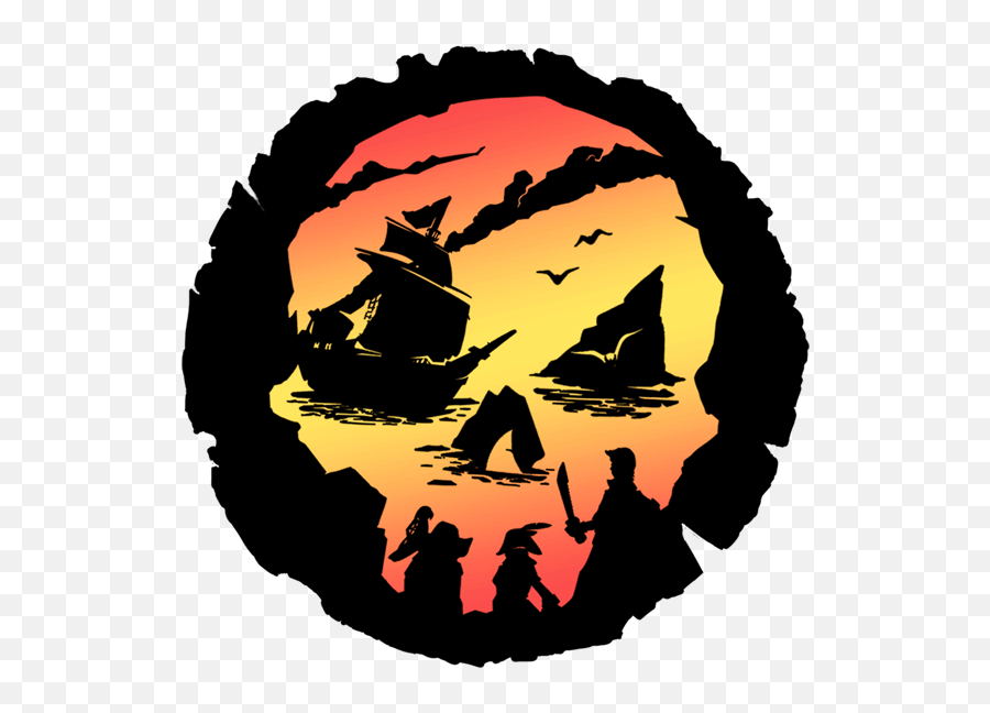 Sea Of Thieves - Sea Of Thieves Affiliate Alliance Sea Of Thieves Skull Logo Png,Cool Discord Logo