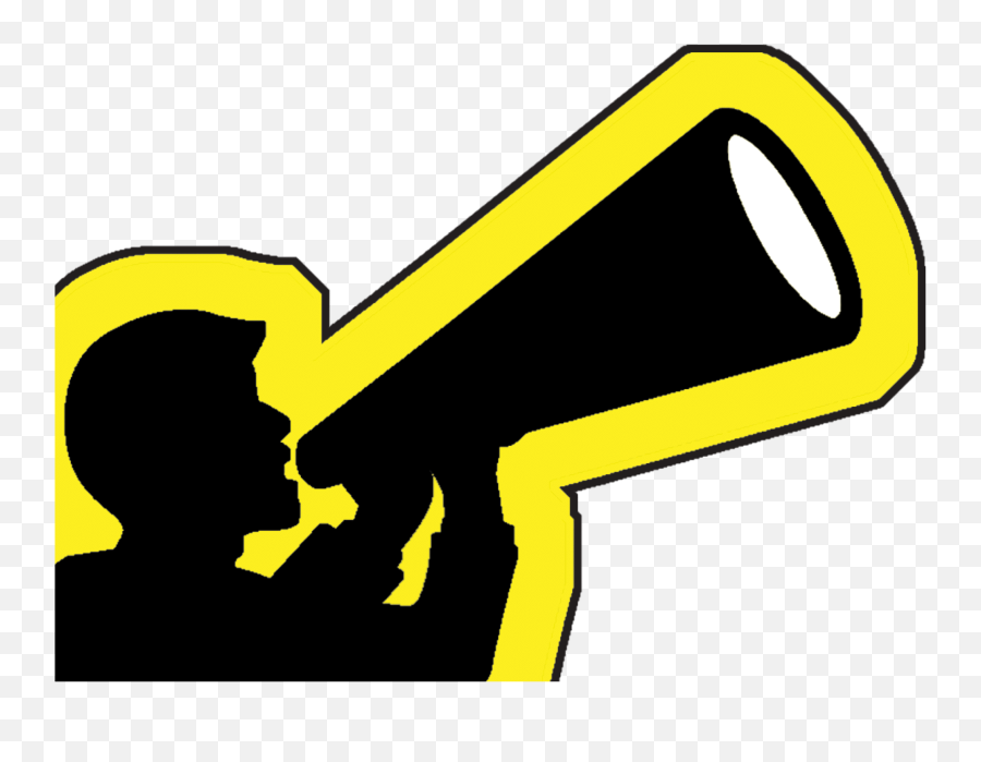 Download Megaphone Clipart Yellow Png Image With No - Transparent Yellow Megaphone Png,Megaphone Clipart Png