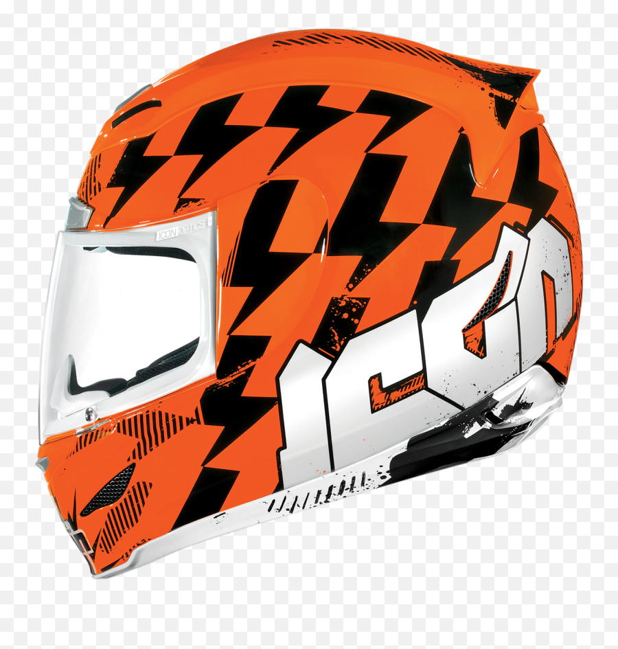 Helmet Motorcycle Riding Gear - Casco Icon Naranja Png,New Icon Helmets 2013