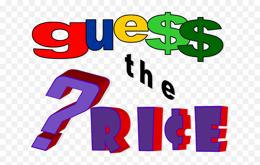 Guess The Price Gameshowgurus - Cost Clipart Full Size Dot Png,Icon Games Guess The Picture