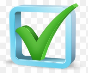 Check Box - Icon 3d Png Transparent Original Vertical