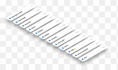 Morning Routine Daily Habit Tracker - Solid png