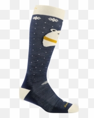 Kids Polar Bear Over - theCalf Midweight Ski u0026 Snowboard Darn Tough Cushion png