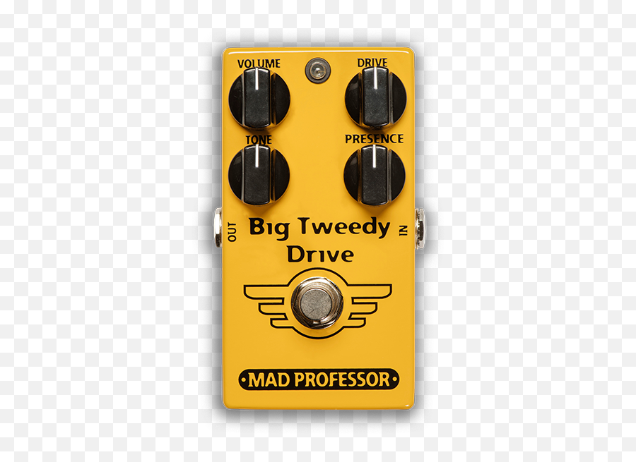 Big Tweedy Drive Pedal - Mad Professor Distortion Pedal Png,Intec Rock Icon Guitar