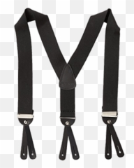 Black Suspenders Transparent Png - Suspenders Png,Suspenders Png