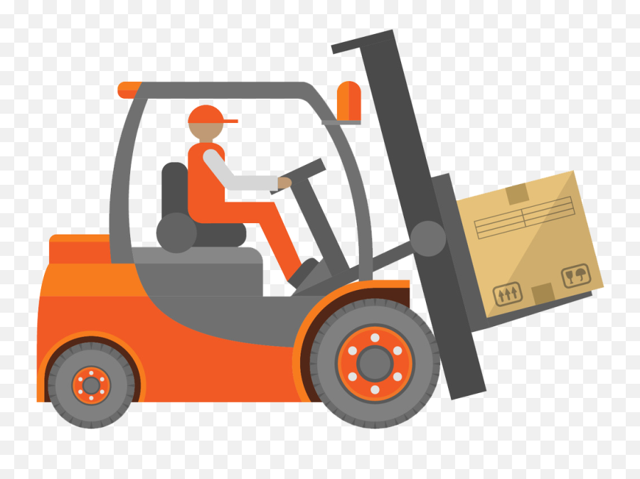 Four Ways Rfid Can Benefit Manufacturers - Cybra Receiving Goods Icon Transparent Png,Forklift Icon Png