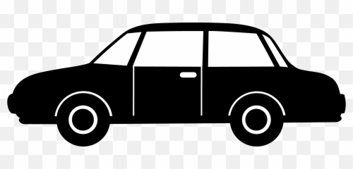 Royalty Free Car Clip Art Transparent - Black Clipart Background png