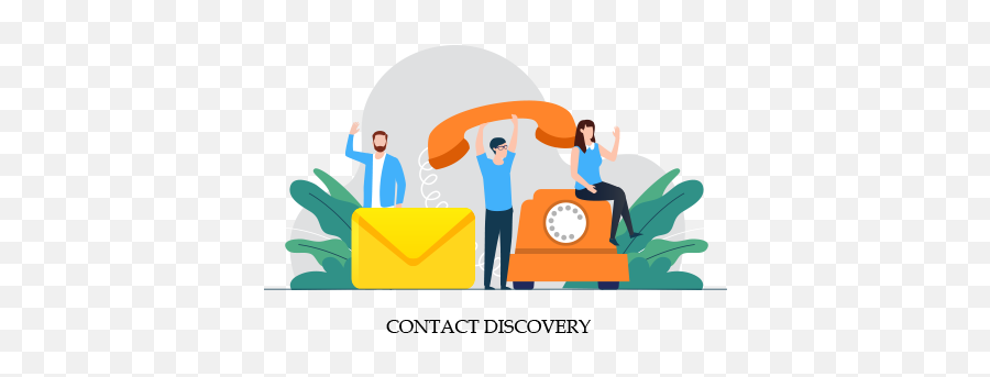Contact Discovery Services B2b - Contact Me Png,Landesk Remote Control Icon
