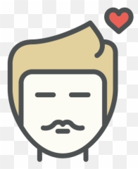 Man In Love Free Icon Of Flat Line Valentine Icons - Happy png