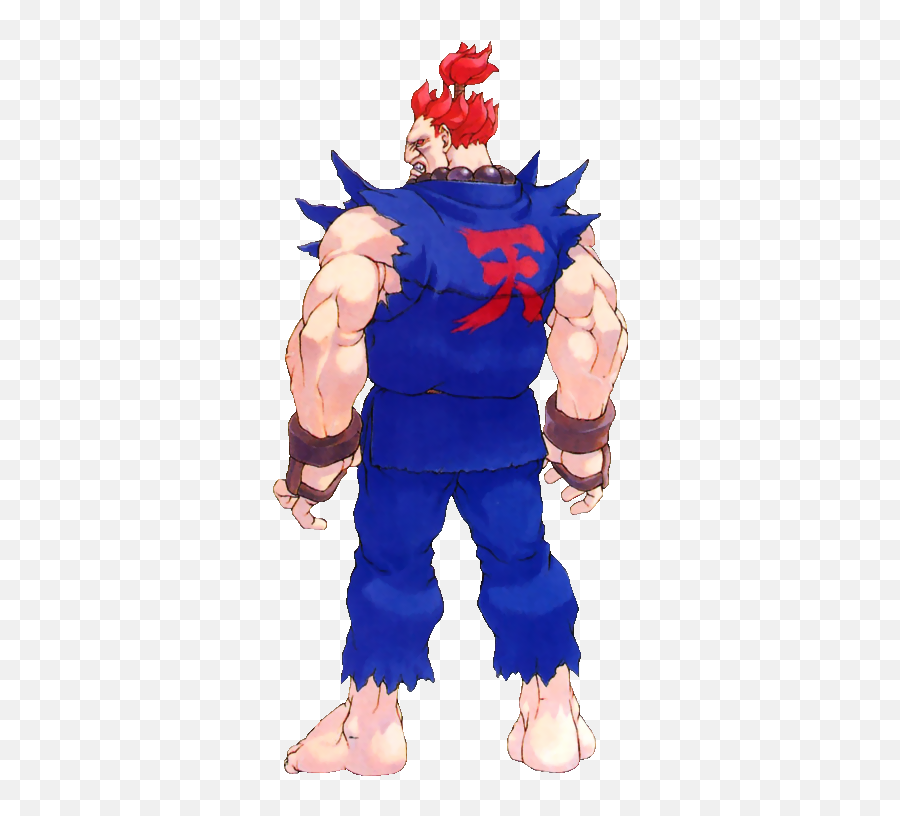 Akuma As Seen In Street Fighter Alpha - Akuma Street Fighter Street Fighter Alpha Akuma Png,Street Fighter Png