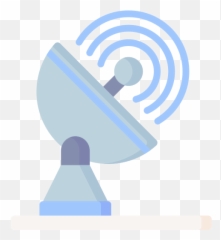 Radio Antenna Icon From News Journal Pack Style - Flat Antena Gps Icono Png