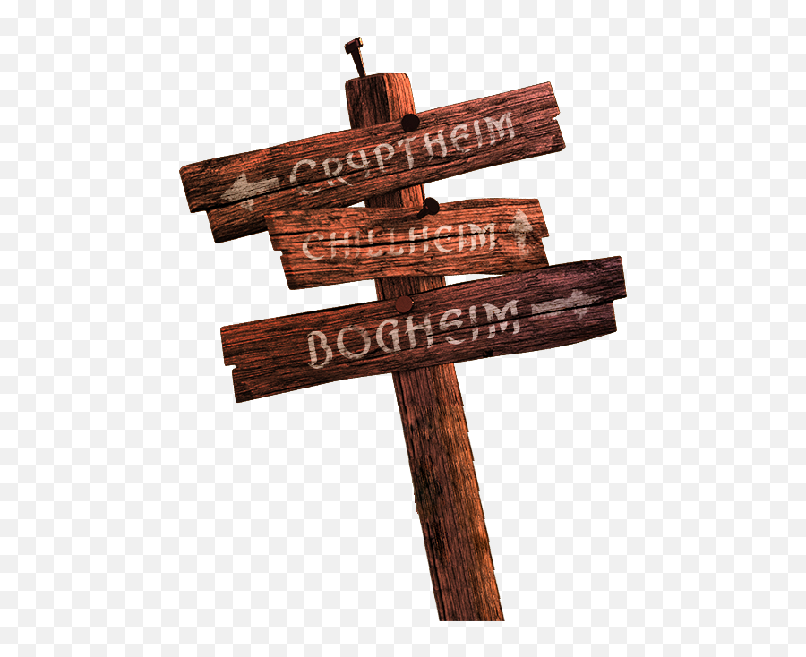 Download Hd Wooden Post Png - Portable Network Graphics,Sign Post Png