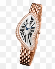 Crwl420047 - Crash watch Medium model handwound Cartier Watch png