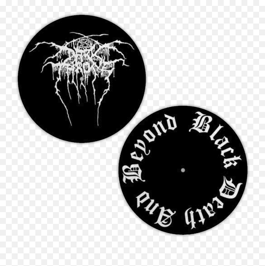 Logo Black Death And Beyond Slipmat Set By Darkthrone - No Fun No Core No Mosh No Trends Png,Black Tree Logo