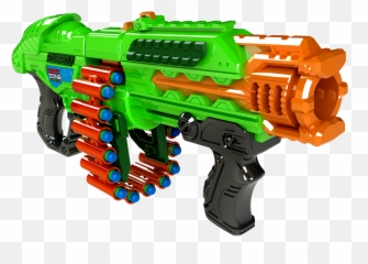 Nerf Doomlands All Guns Png Image - Nerf Scorpion Gatling Blaster Kaufen,Nerf Gun Png