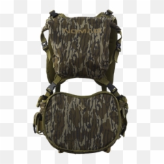 Nomad Pursuit Convertible Turkey Vest - Mossy Oak Bottomland png