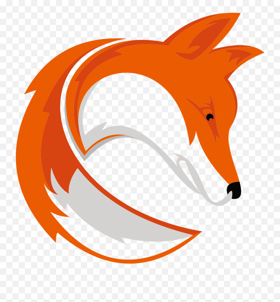 Download Logo Vector Fox Euclidean Free Png Hq Image - Fox Logo Free,Fox Logo Png