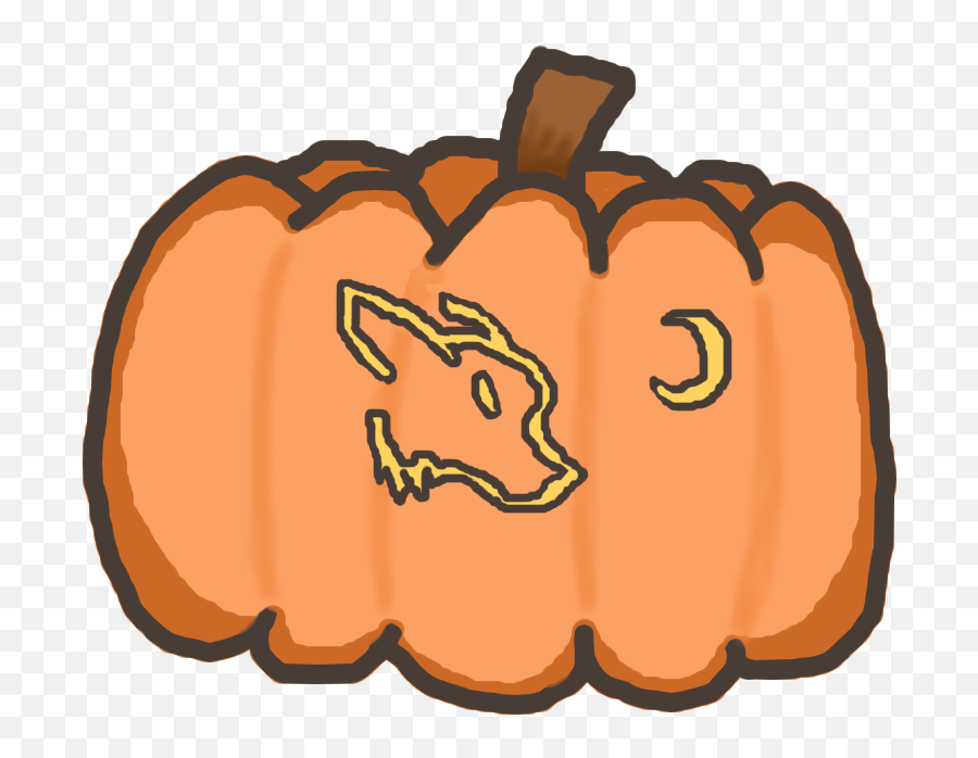 Did A Little Pumpkin In Paint Tool Sai Carved With Clipart - Clip Art Png,Paint Tool Sai Logo