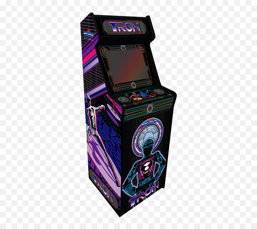 Video Game Arcade Cabinet - Tron Arcade Vector Art Png,Arcade Cabinet Png