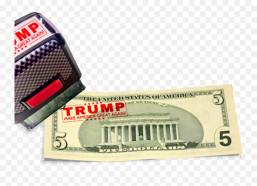 Trump Maga Stamp Legal American Af - Aaf Nation 5 Dollar Bill Reverse Png,Hundred Dollar Bill Png