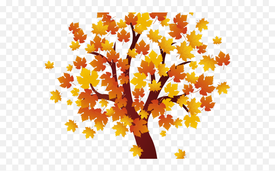 Download Fall Clipart Transparent Background - Transparent Autumn Tree Clipart Png,Fall Background Png