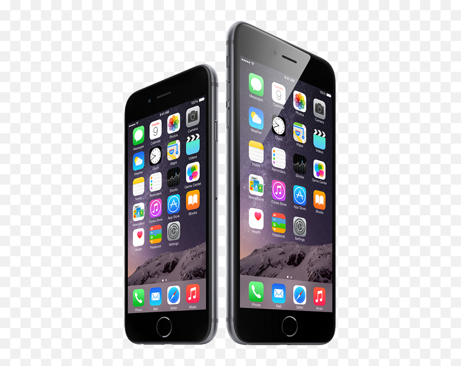 Black Iphone 6 Png - Iphone 6 And Plus,Iphone 6 Png