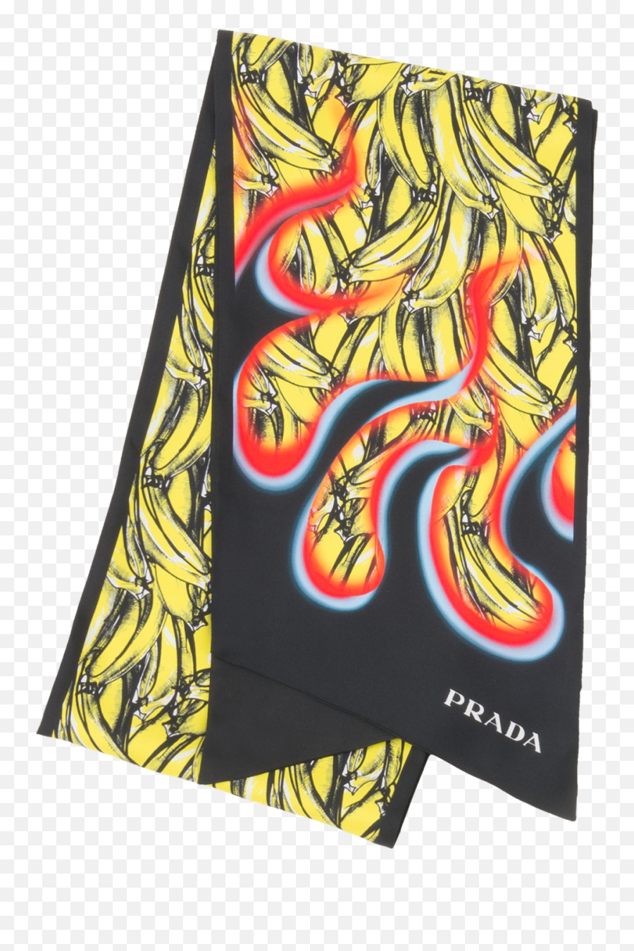 Double Match Bananas Printed Silk Scarf - Crest Png,007 Logo Png