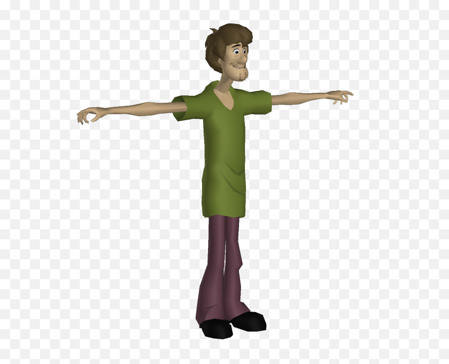 Download Zip Archive - Shaggy Rogers T Pose Png,Gmod Png