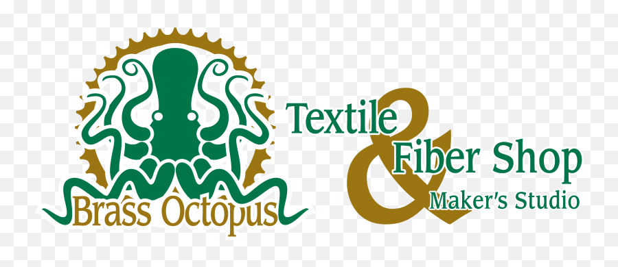 Brass Octopus Merchandise - Textile Art Png,Octopus Logo